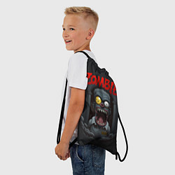 Рюкзак-мешок Барт Симпсон зомби, цвет: 3D-принт — фото 2