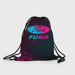 Рюкзак-мешок Ford - neon gradient, цвет: 3D-принт