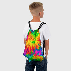 Рюкзак-мешок Тай-дай кислотные краски, цвет: 3D-принт — фото 2