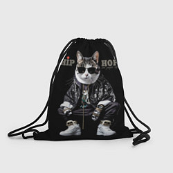 Рюкзак-мешок Cool people rap, цвет: 3D-принт