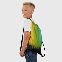 Рюкзак-мешок Летняя радуга, цвет: 3D-принт — фото 2