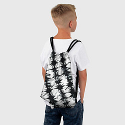Рюкзак-мешок Паттерн с колючей проволокой, цвет: 3D-принт — фото 2