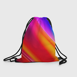 Рюкзак-мешок Неоновая радуга, цвет: 3D-принт