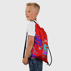 Рюкзак-мешок Смайлы для настроения, цвет: 3D-принт — фото 2