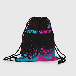 Рюкзак-мешок Dead Space - neon gradient: символ сверху, цвет: 3D-принт