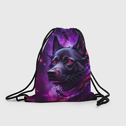 Рюкзак-мешок Собака космос, цвет: 3D-принт