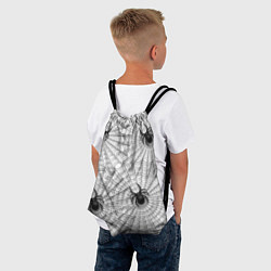 Рюкзак-мешок Паутина и рой пауков, цвет: 3D-принт — фото 2