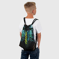 Рюкзак-мешок Киберпанк 2077 призрачная свобода торс киборга с л, цвет: 3D-принт — фото 2