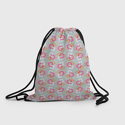 Рюкзак-мешок Яркая геометрия, цвет: 3D-принт