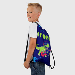 Рюкзак-мешок Игорь рокозавр, цвет: 3D-принт — фото 2