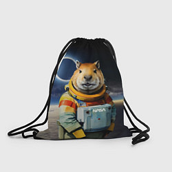 Рюкзак-мешок Capy astronaut - Nasa - neural network, цвет: 3D-принт