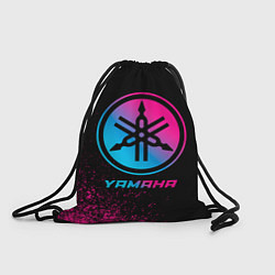 Рюкзак-мешок Yamaha - neon gradient, цвет: 3D-принт