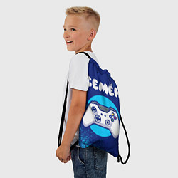 Рюкзак-мешок Семён геймер, цвет: 3D-принт — фото 2