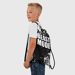 Рюкзак-мешок Бист мод - брызги, цвет: 3D-принт — фото 2