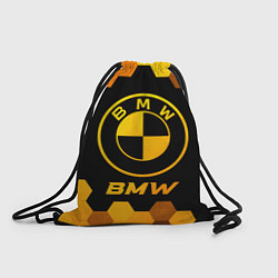 Мешок для обуви BMW - gold gradient