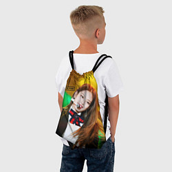 Рюкзак-мешок Blackpink Jennie Kim, цвет: 3D-принт — фото 2