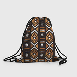 Рюкзак-мешок African узор, цвет: 3D-принт