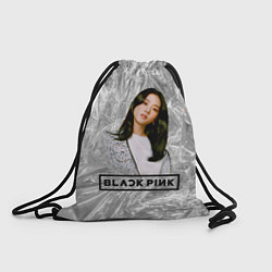 Рюкзак-мешок Jisoo BlackPink, цвет: 3D-принт