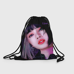 Рюкзак-мешок Blackpink Lisa brunette, цвет: 3D-принт