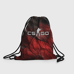 Мешок для обуви CS GO dark red texture