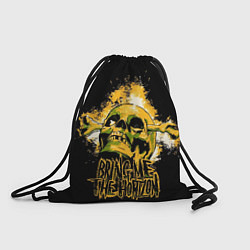 Рюкзак-мешок Bring me the horizon - skull, цвет: 3D-принт