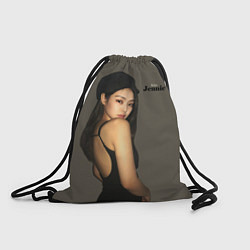 Рюкзак-мешок Blackpink Jennie in cap, цвет: 3D-принт