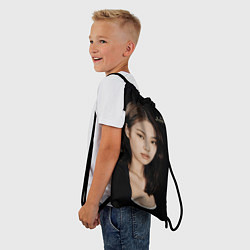 Рюкзак-мешок Blackpink Jennie sportswoman, цвет: 3D-принт — фото 2