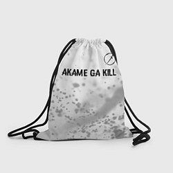 Мешок для обуви Akame ga Kill glitch на светлом фоне: символ сверх