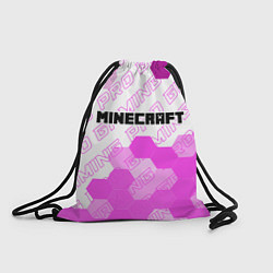 Мешок для обуви Minecraft pro gaming: символ сверху