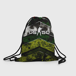 Рюкзак-мешок CSGO абстрактный камуфляж, цвет: 3D-принт