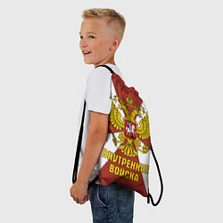 Рюкзак-мешок Внутренние Войска - герб, цвет: 3D-принт — фото 2