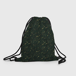 Рюкзак-мешок Текстура зелёный мрамор, цвет: 3D-принт