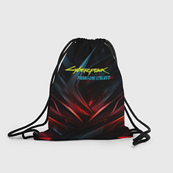 Рюкзак-мешок Cyberpunk abstract dark, цвет: 3D-принт
