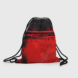 Мешок для обуви Black red texture