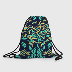 Рюкзак-мешок Киберпанк переплетения, цвет: 3D-принт