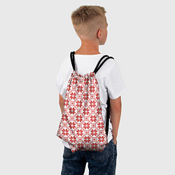 Рюкзак-мешок Алатырь - славянский символ, цвет: 3D-принт — фото 2