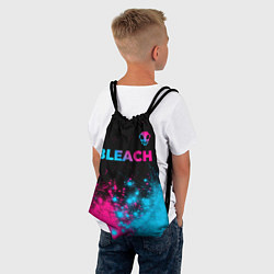 Рюкзак-мешок Bleach - neon gradient: символ сверху, цвет: 3D-принт — фото 2