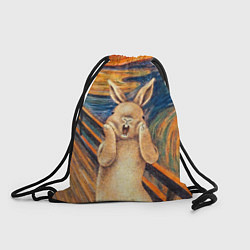 Рюкзак-мешок Картина Крик - кролик, цвет: 3D-принт