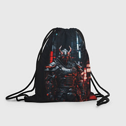 Рюкзак-мешок Полночный самурай, цвет: 3D-принт