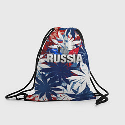 Рюкзак-мешок Russia лепестки, цвет: 3D-принт
