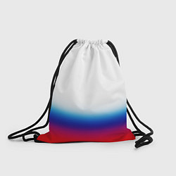 Рюкзак-мешок Флаг России градиент, цвет: 3D-принт