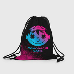 Рюкзак-мешок Tomodachi Game - neon gradient, цвет: 3D-принт