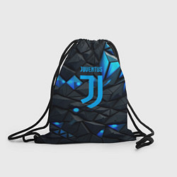 Рюкзак-мешок Blue logo Juventus, цвет: 3D-принт