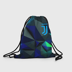 Мешок для обуви Juventus blue abstract logo