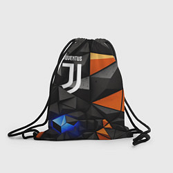 Мешок для обуви Juventus orange black style