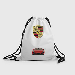 Рюкзак-мешок Porsche car, цвет: 3D-принт