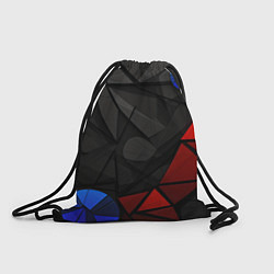 Мешок для обуви Black blue red elements