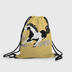 Рюкзак-мешок Пегий конь, цвет: 3D-принт