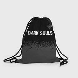 Мешок для обуви Dark Souls glitch на темном фоне: символ сверху