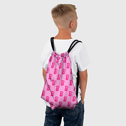 Рюкзак-мешок Барби Фильм Текстура, цвет: 3D-принт — фото 2